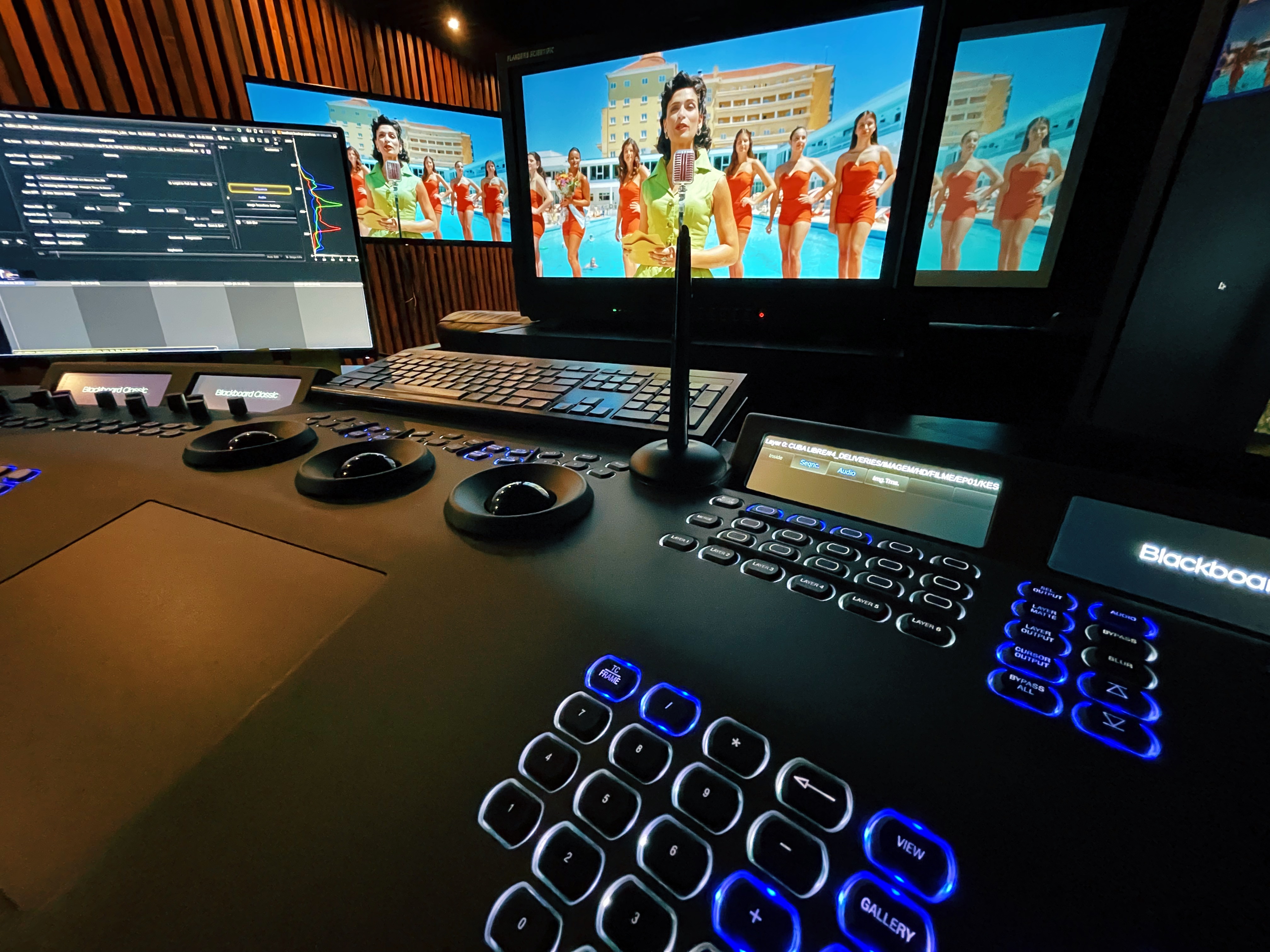 Baselight Blackboard Classic — Sala de Color Grading Loudness Films